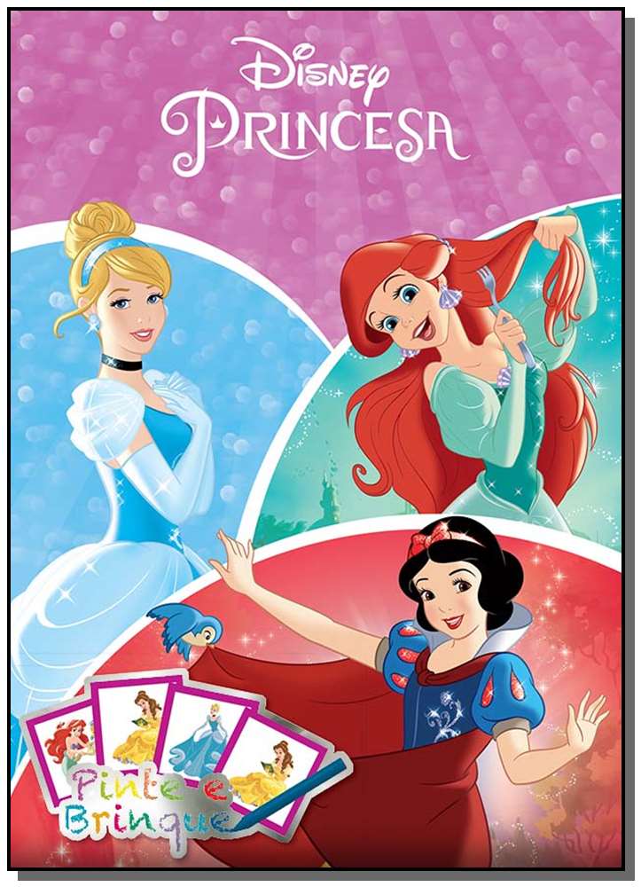 Disney - Pinte e Brinque - Princesas