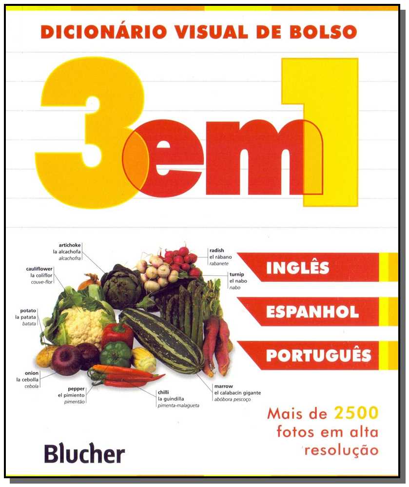 Dicionário Visual de Bolso - 3 em 1