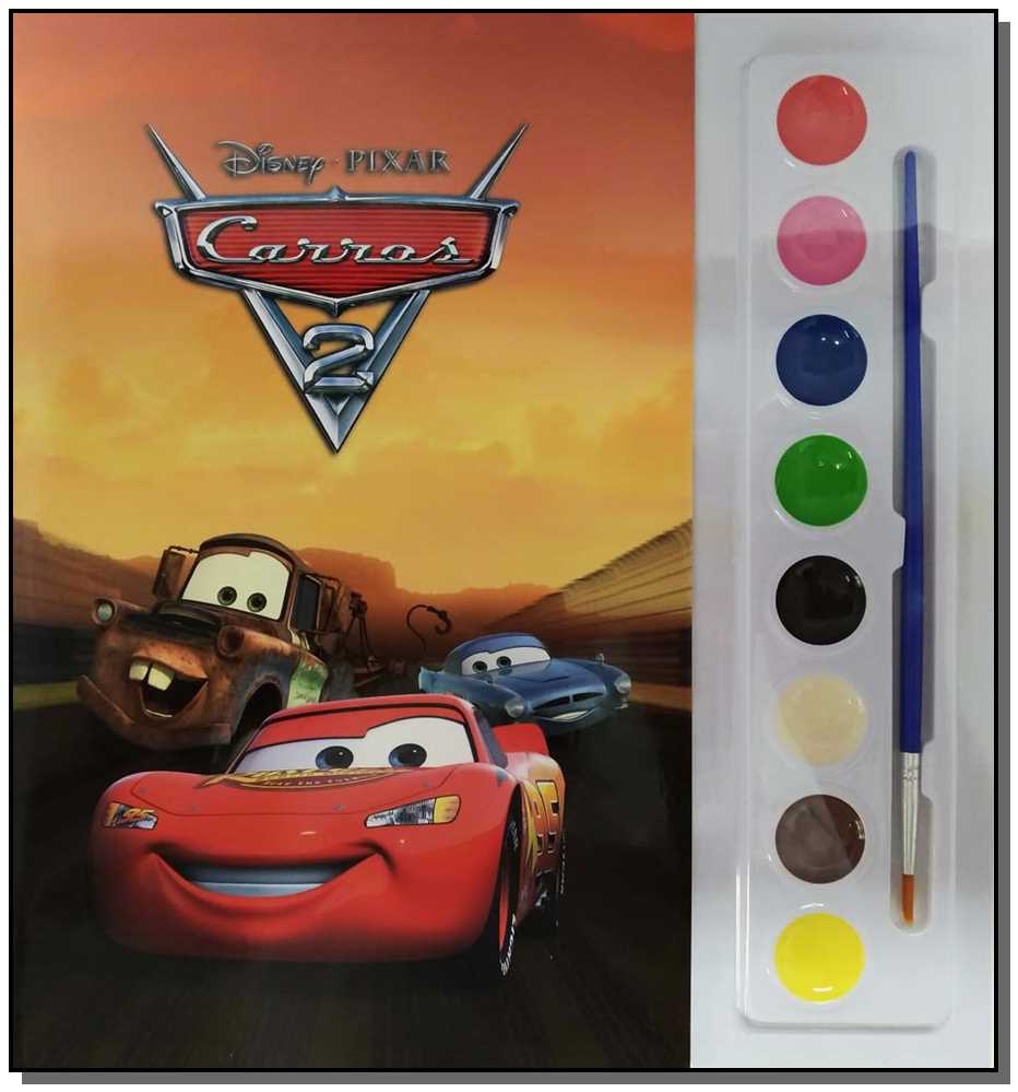 Disney Miniaquarela - Carros 2