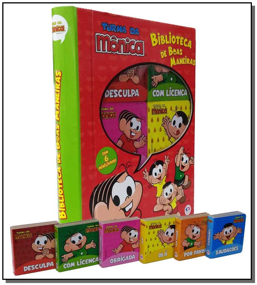 Turma da Mônica- Boblioteca de Boas Maneiras