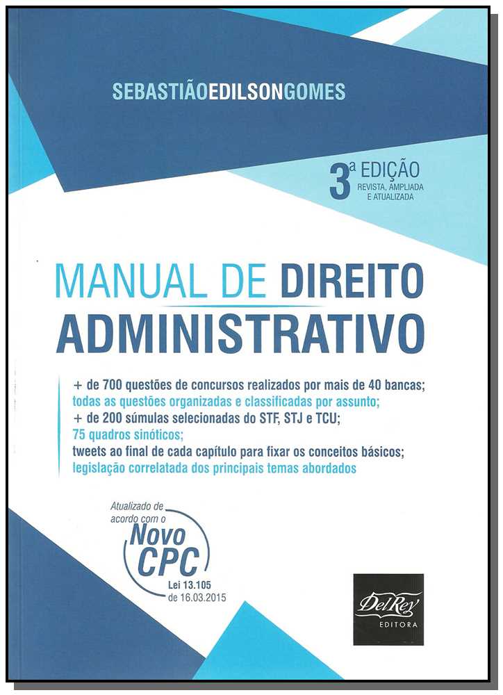 Manual de Direito Administrativo - 3º Edição