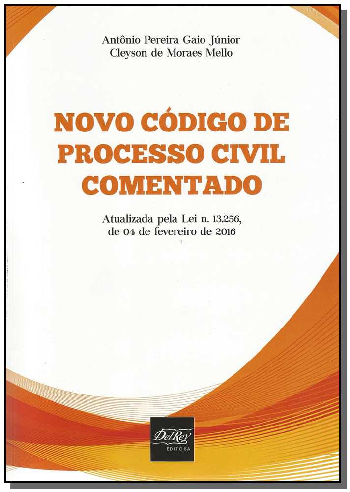 Novo Código de Processo Civil Comentado