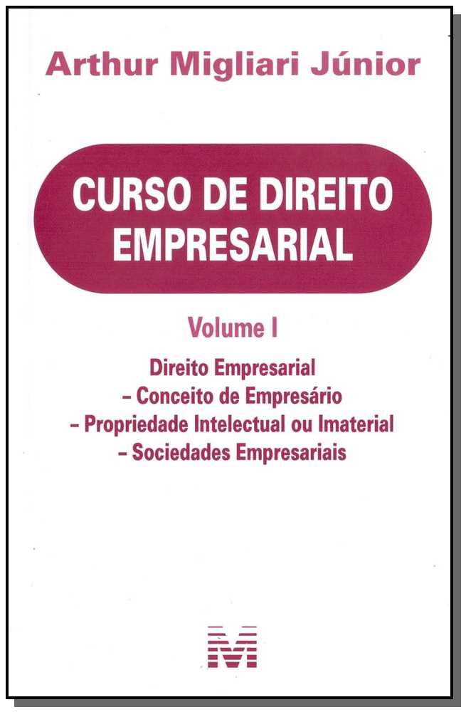 Curso de Direito Empresarial - Volume I