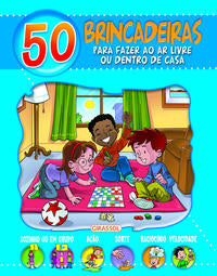 50 Brincadeiras - (Capa Azul)