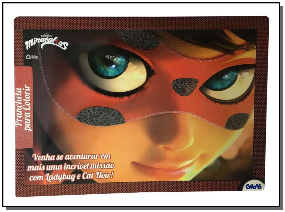 Miraculous - Prancheta para Colorir