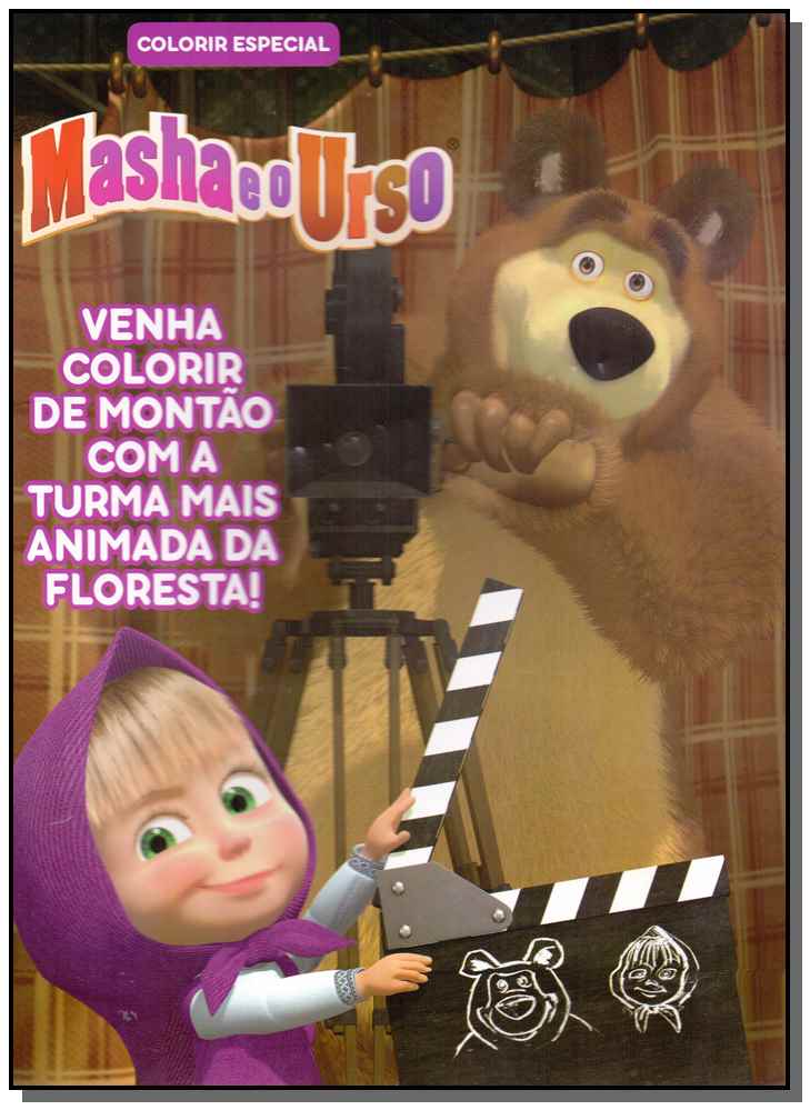 Masha e o Urso Colorir Especial