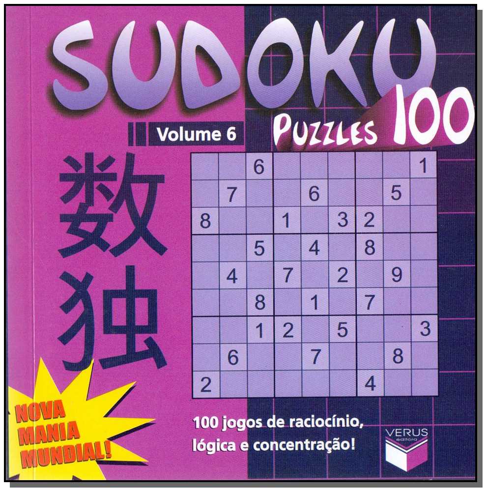 Sudoku-Puzzles 100-Vol.6 ( Ed. Verus)