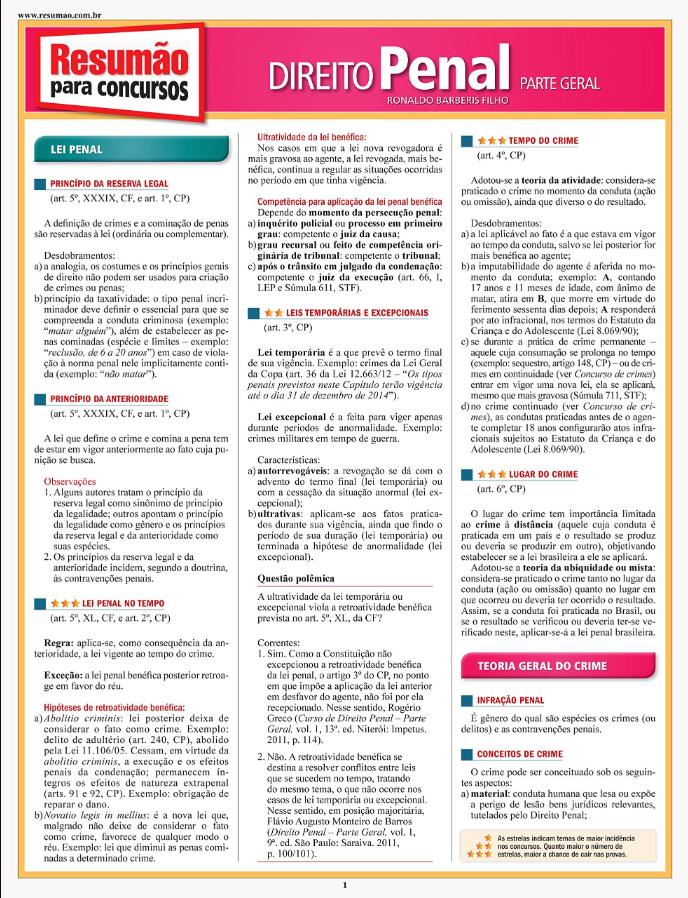 Direito Penal - Parte Geral