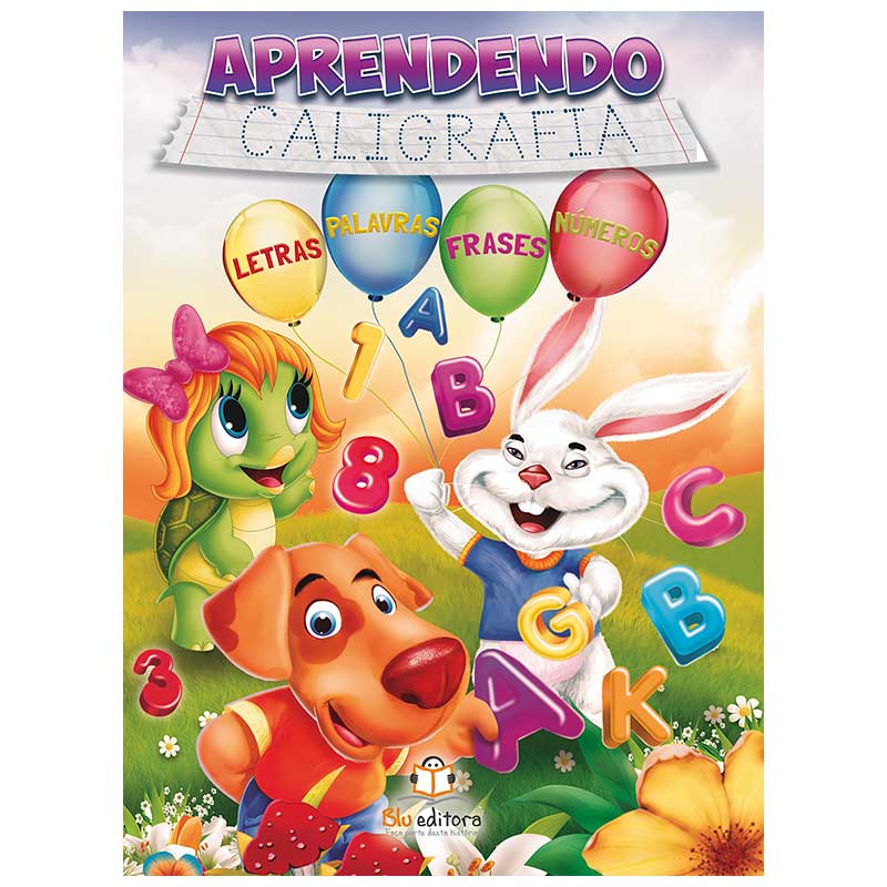Aprendendo Caligrafia - Letras Números Palavras...