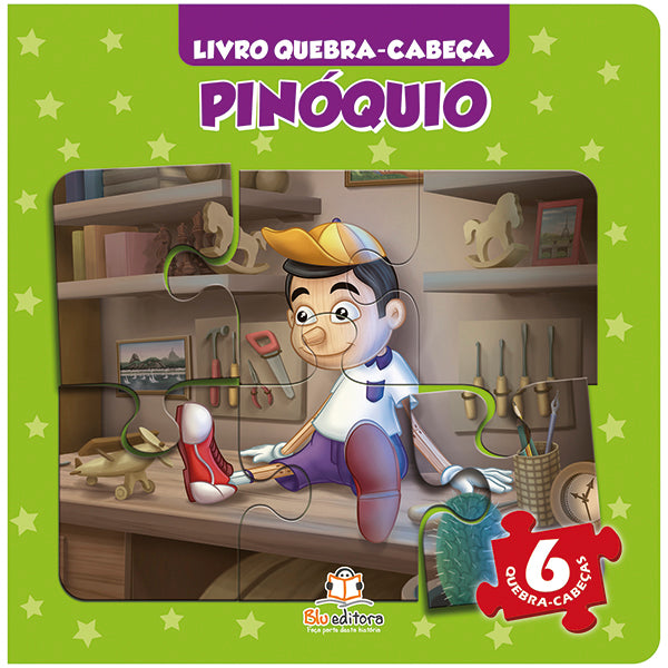 Livro Quebra-Cabeça - Pinóquio