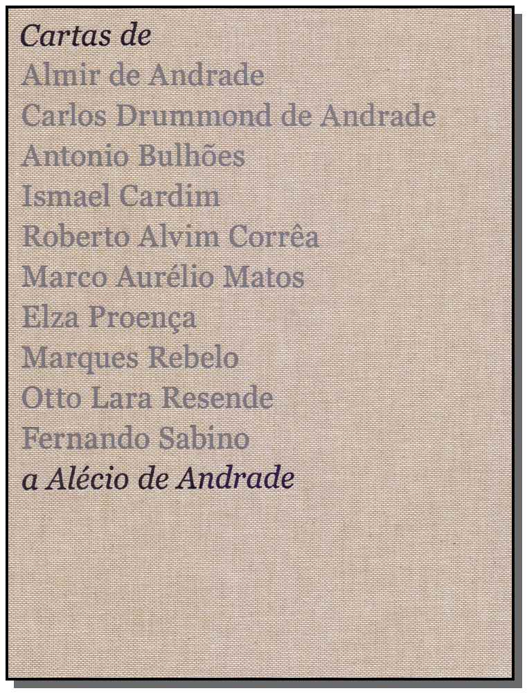 Cartas a Alécio de Andrade