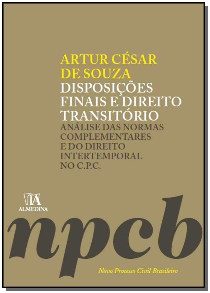 Disposições Finais e Direito Transitório - 01ed/16