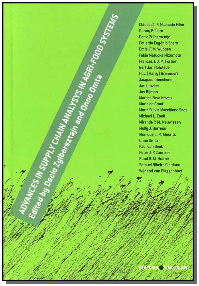 Advances In Supply Chain Analysys In Agri - Food Systems