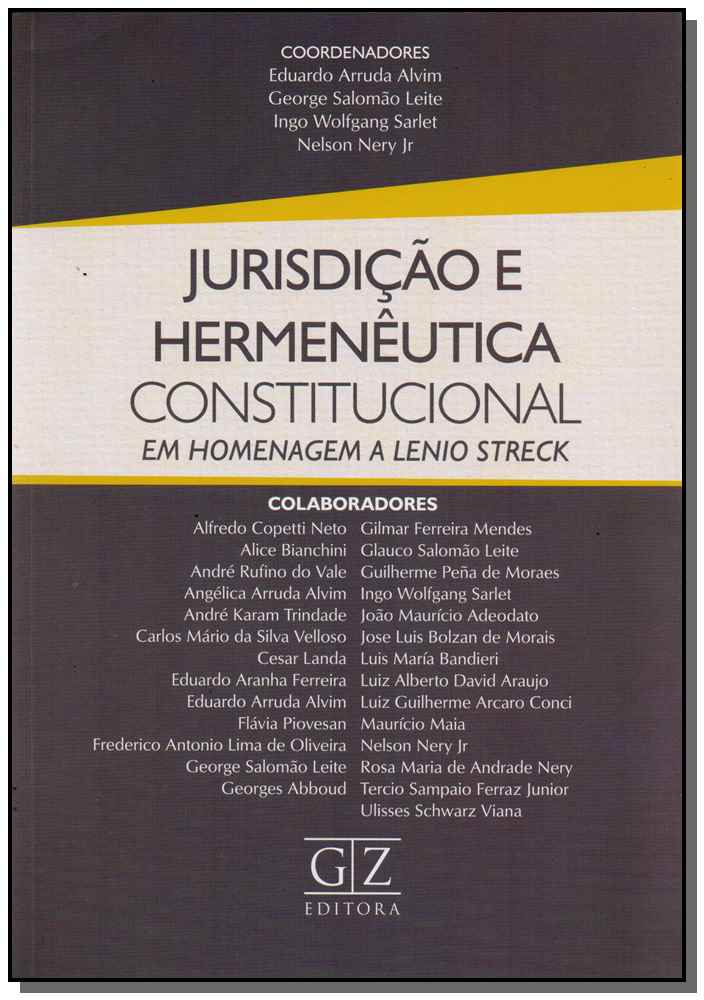 Jurisdição e Hermenêutica Constitucional - 01ed/17
