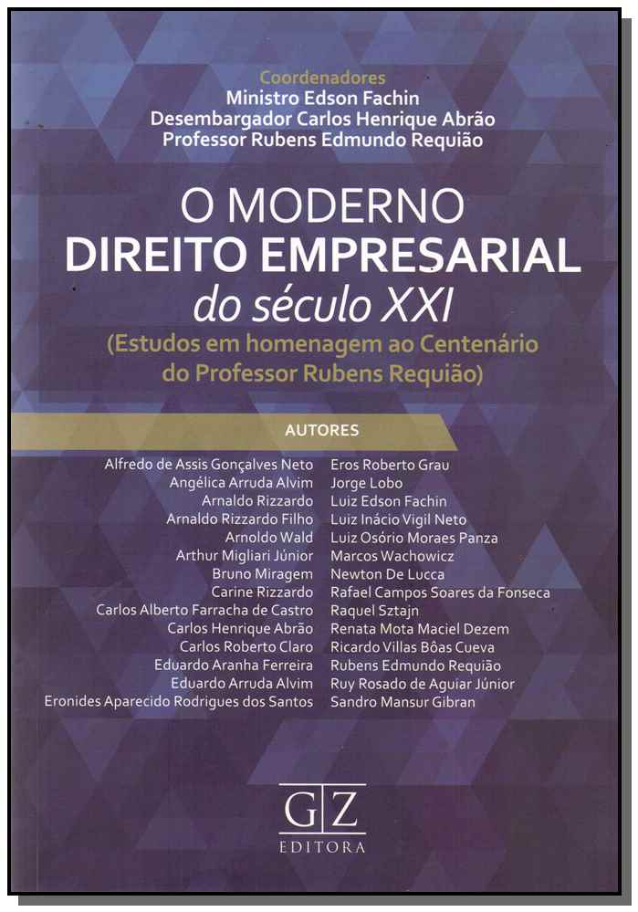 Moderno Direito Empresarial do Século XXI, o