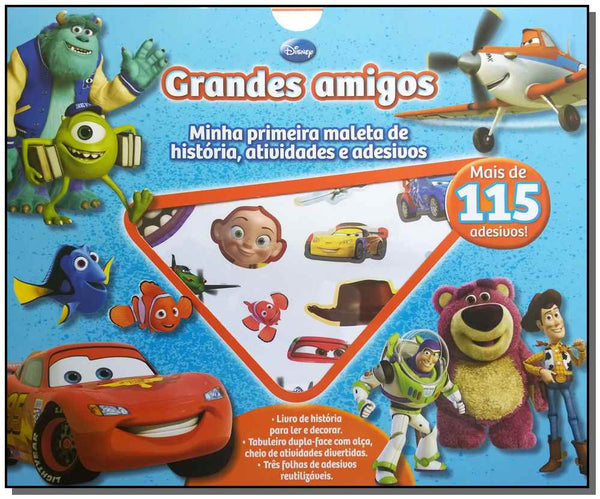 Capa do livro Disney - Maletinhas - Grandes Amigos, de Disney