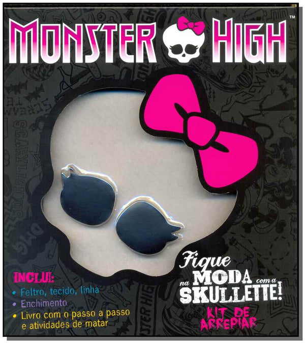 Capa do livro Monster High - Fique na Moda com Skullette, de Parragon Books