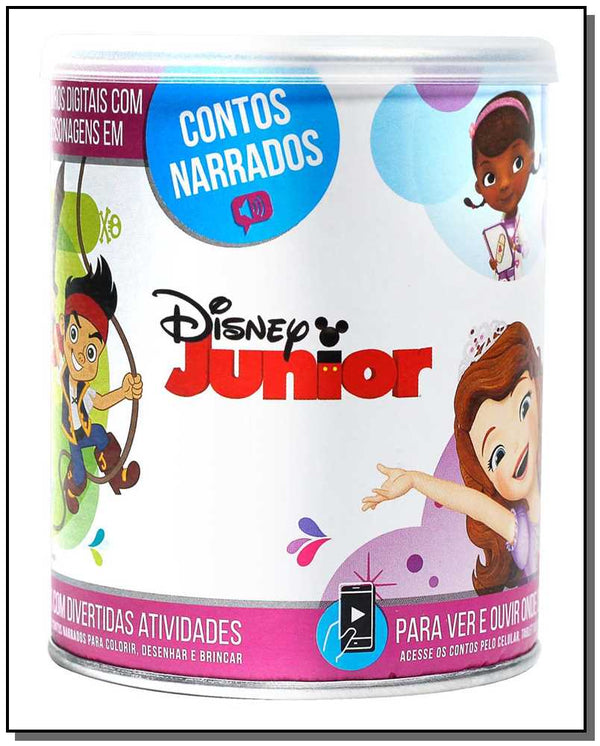 Capa do livro Contos Narrados - Disney Junior, de Disney