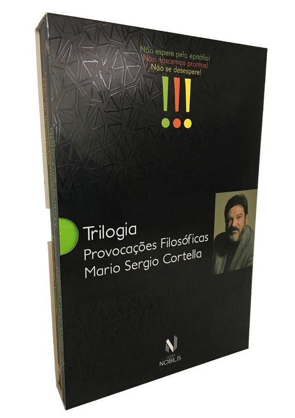 Capa do livro Trilogia Provocações Filosóficas, de Mario Sergio Cortella
