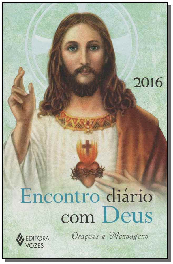 Capa do livro Encontro Diário com Deus - 2016 - Orações e Mensagens, de Edrian Josue Pasini