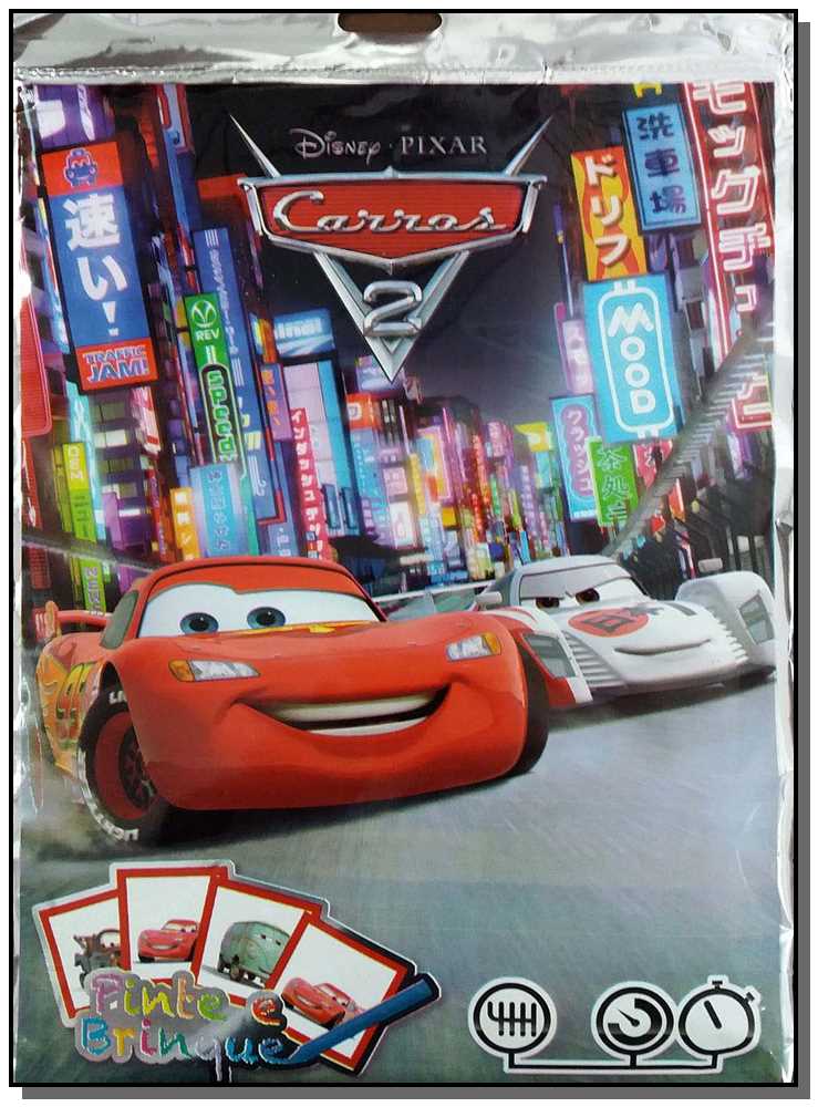 Disney - Pinte e Brinque - Carros 2