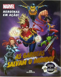 Capa do livro Garotas Salvam o Mundo, as, de Marvel