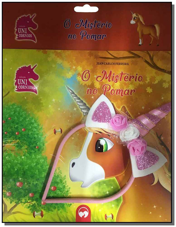 Capa do livro Kit Tiara Mistério do Pomar Rosa, de Vale das Letras