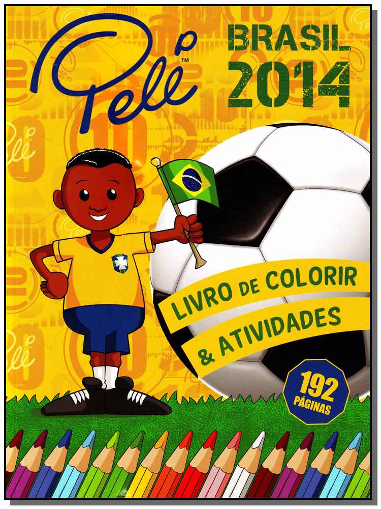 Brasil 2014 Livro de Colorir e Atividades