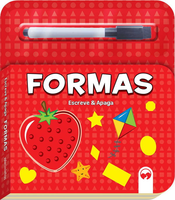 Capa do livro Escreve e Apaga - Formas, de Editora Vale das Letras