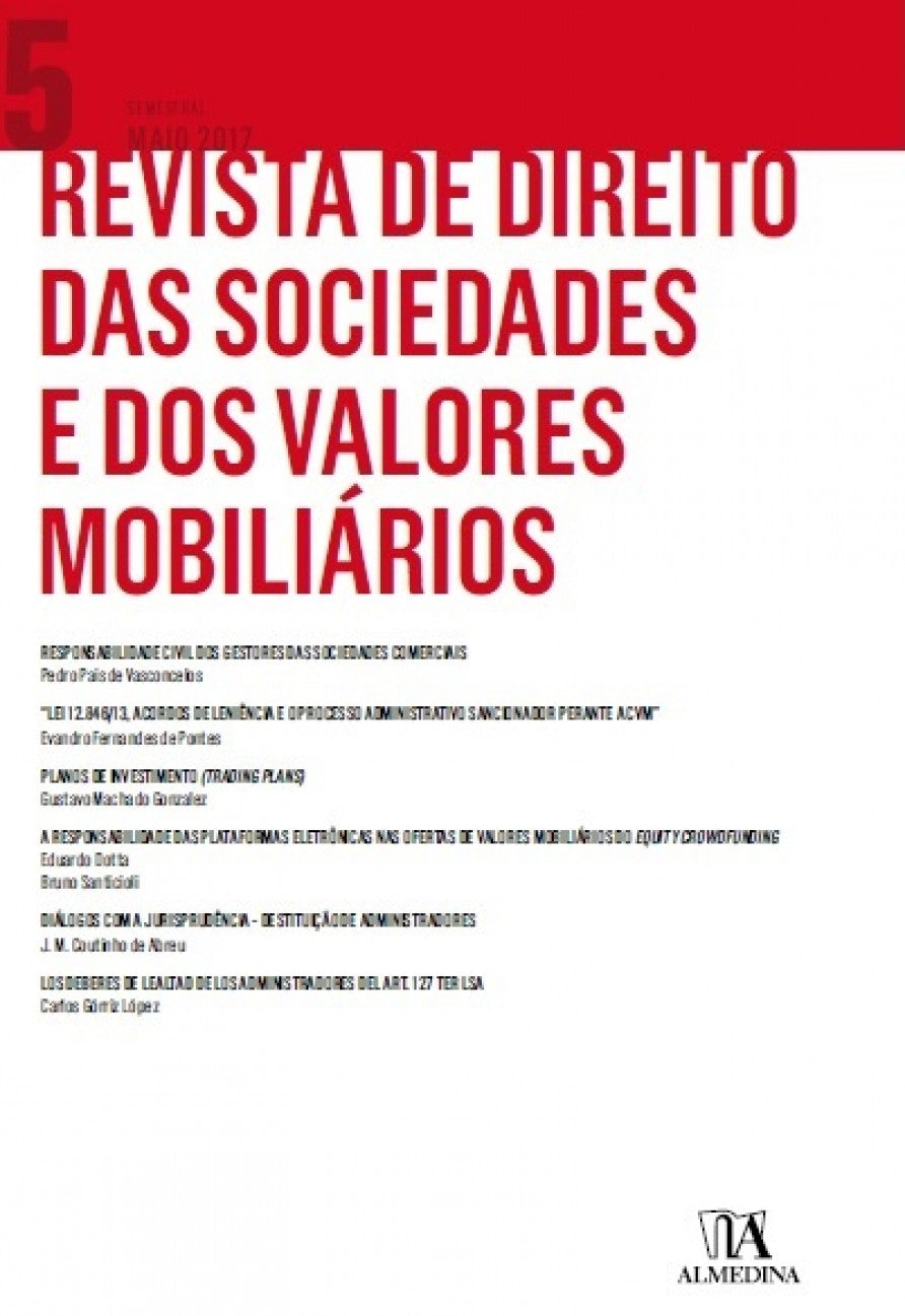 Rev. de Direito das Socied.e dos Val. Mob. N 5