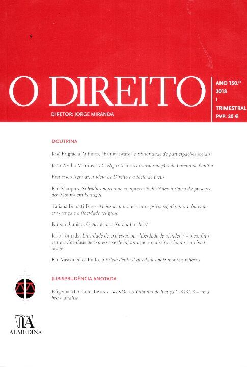 Direito, o - Ano 150 - 2018 - I