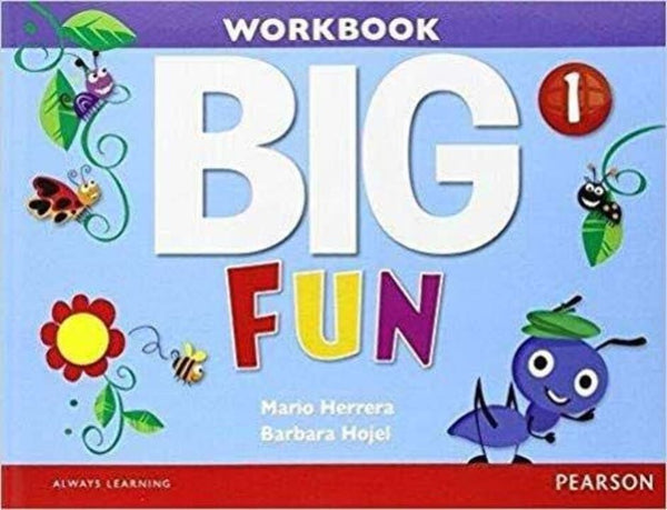 Capa do livro Big Fun 01 - Workbook With Audio-Cd, de Mario Herrera, Barbara Hojel