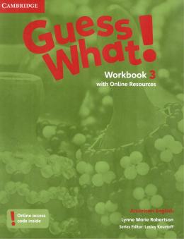 Capa do livro Guess What! - Workbook 3 - 01ed/16, de Lynne Robertson