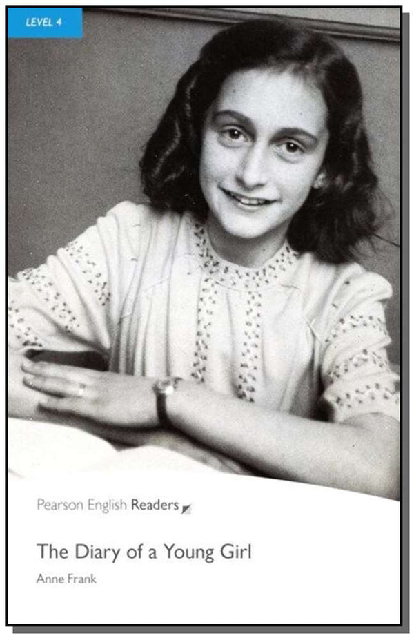 Capa do livro The Diary Of a Young Girl - Level 4 With Mp3 Audio Cd, de Anne Frank