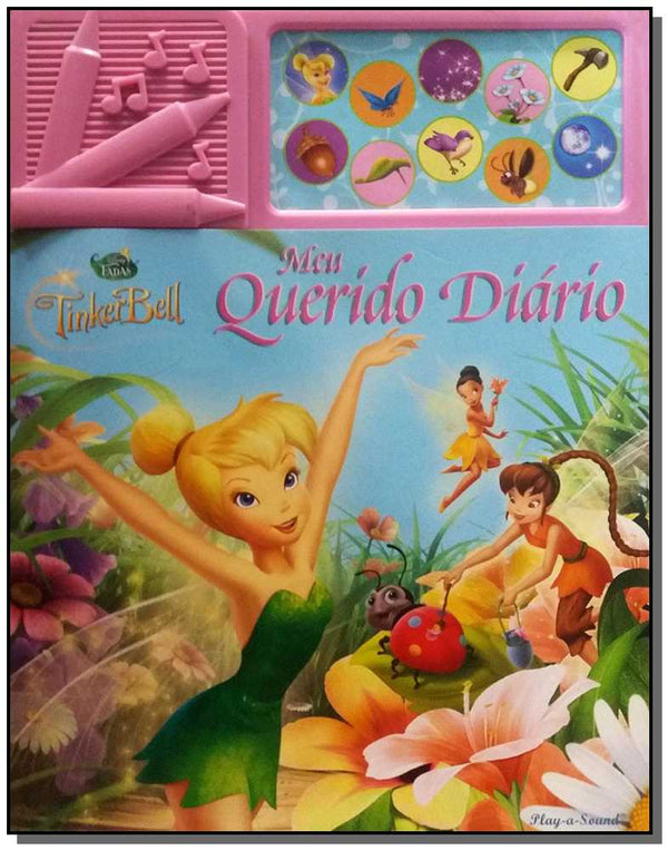 Capa do livro Meu Querido Diário - Tinkerbell, de Disney
