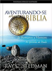 Capa do livro Aventurando-Se Através da Bíblia - Romanos, de Ray C. Stedman