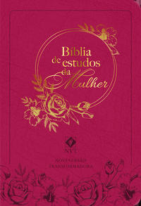 Bíblia de Estudas da Mulher - Rosa C/ Índice