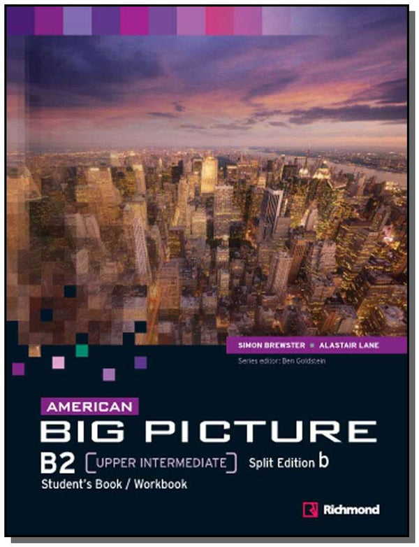 Capa do livro American Big Picture B2 Split B 1a Ed, de Ben / Jones, Ceri Goldstein
