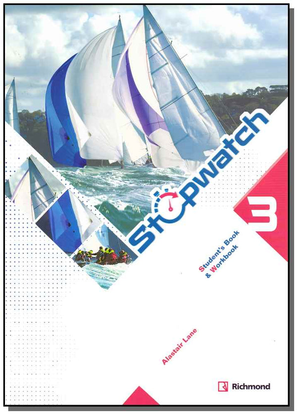 Capa do livro Stopwatch 3 - Student´s Book & Workbook - 01ed/16, de Alastair Lane