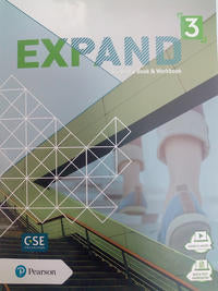 Capa do livro Expand 3 Students Book & Workbook, de Luciana Santos Vianna; Carla Mauricio; Pinheiro