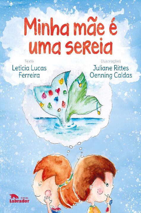 Capa do livro Minha Mãe É uma Sereia, de Leticia Lucas Ferreira