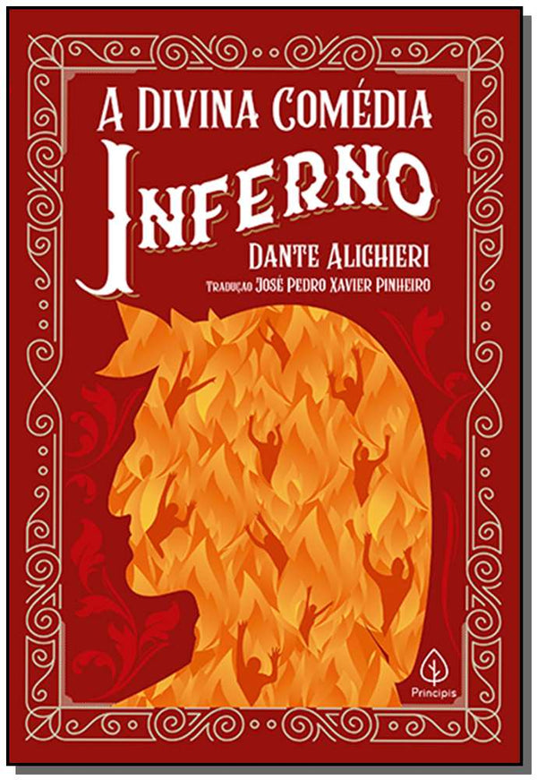 Capa do livro A Divina Comédia - Inferno, de Dante Alighieri