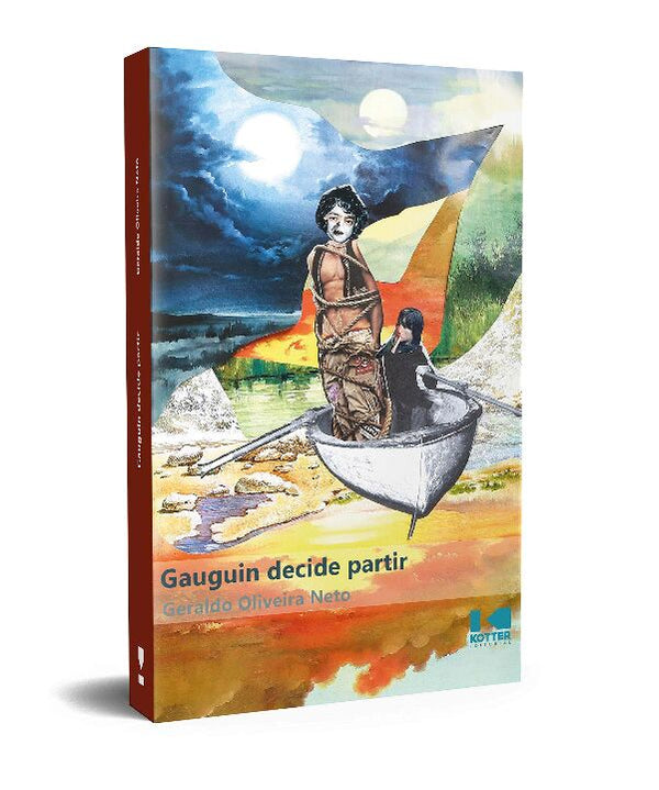 Capa do livro Gauguin Decide Partir, de Geraldo Oliveira Neto