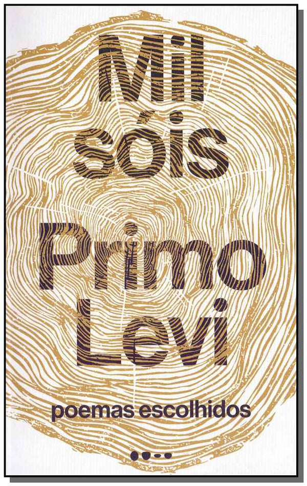 Capa do livro Mil Sóis: Poemas Escolhidos, de Primo Levi