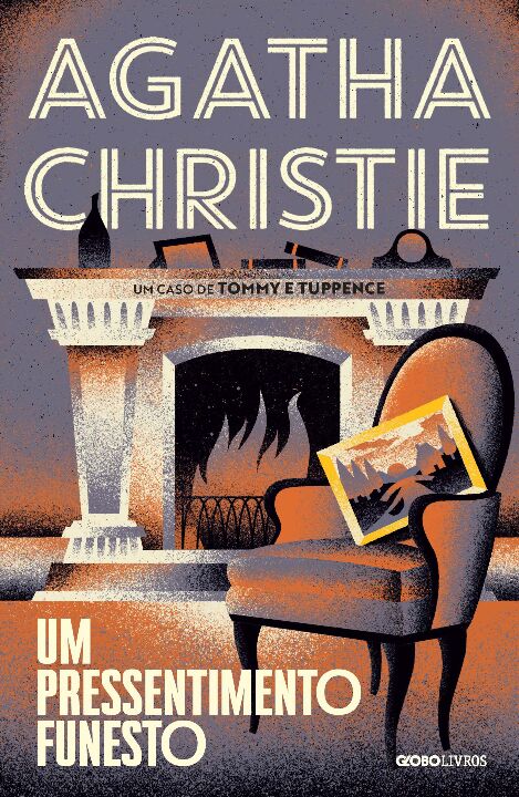 Capa do livro Um Pressentimento Funesto, de Agatha Christie
