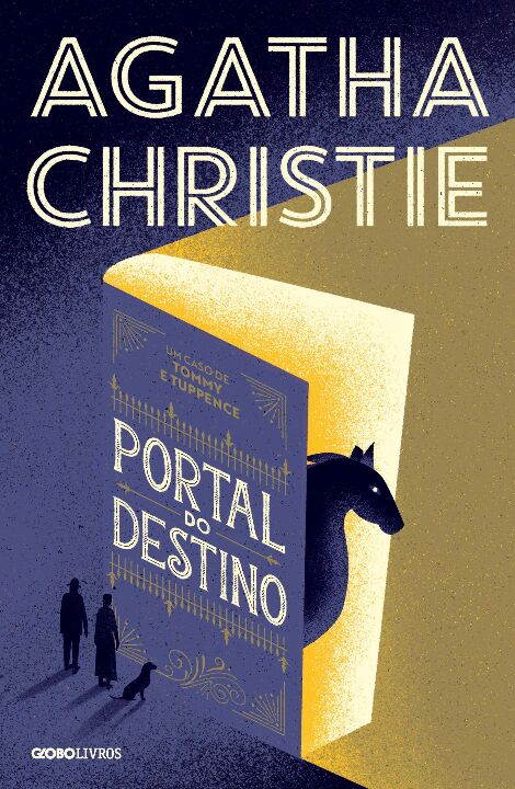 Capa do livro Portal do Destino, de Agatha Christie
