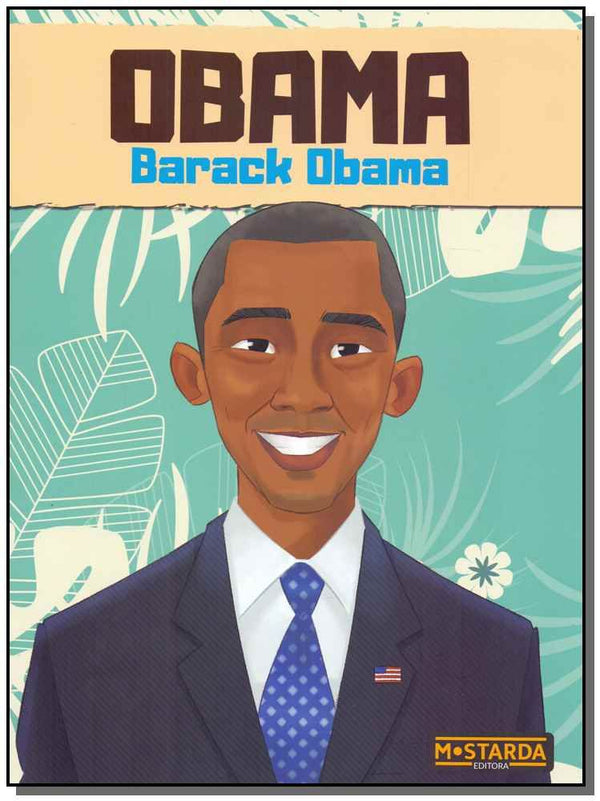 Capa do livro Obama - Barack Obama, de Orlando Nilha