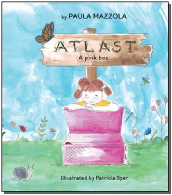 Capa do livro Atlast - A Pink Box, de Paula Mazzola