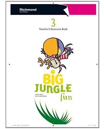 Capa do livro Big Jungle Fun 3 - Teacher's Resource Book, de Editora Moderna