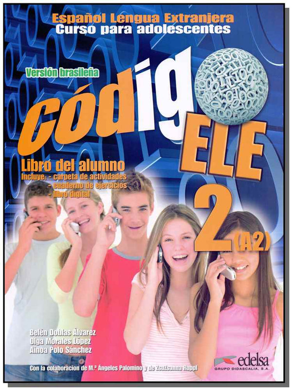 Capa do livro Código Ele 2 - Libro Del Alumno + Cuaderno de Ejercic - 01ed/17, de Alvarez; Lopez; Sanchez